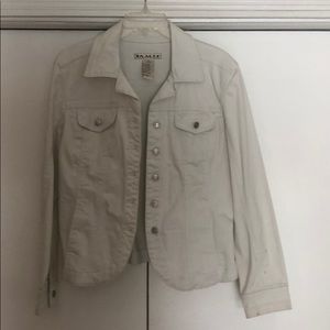 Beige jean jacket